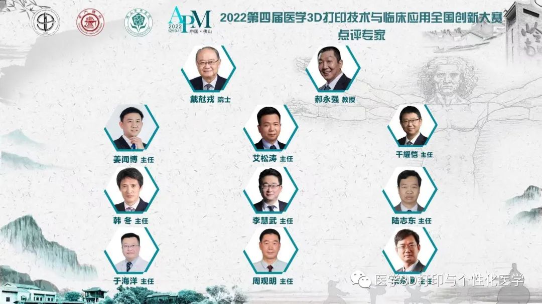 第五屆醫學3D打印技術臨床應用全國創新大賽